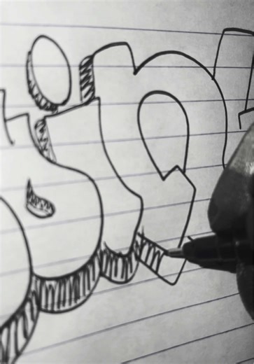 Exploring Graffiti Techniques with Markers and Stickers