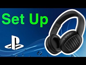 PS4 How to SET UP Your Mic Headset Headphones NEW!