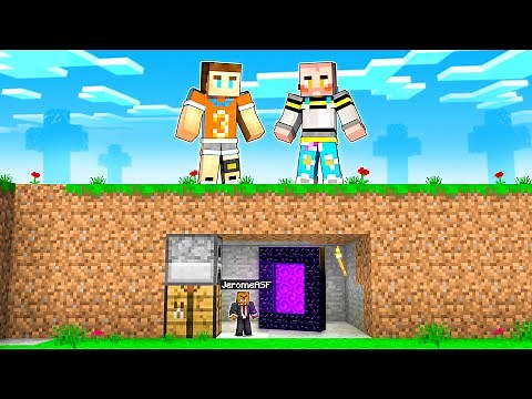 Minecraft Speedrunners VS 4 Hunters (Gamemode TINY)