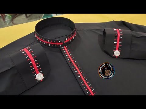 New Black Kurta Design 2023/✂/ How to Make Gents Designer Kurta Step by Step