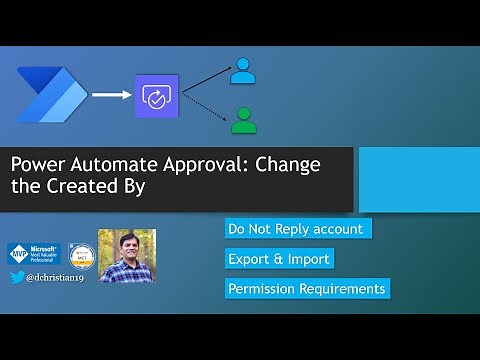 Power Automate Approval: Change the Created By
