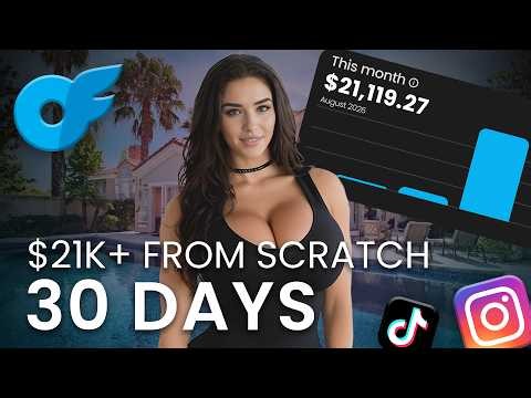Growing New Model to $20K+ With AI in 30 Days From Scratch - OnlyFans Guide