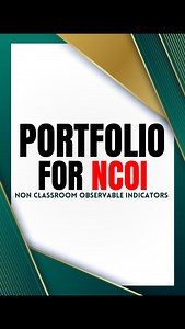 ✨FREE NCOI PORTFOLIO TEMPLATE FOR RECLASSIFICATION OF TEACHER II-IV🌻 ❤️FREE! FREE! FREE! FREE! 👉Make sure po naka follow/like sa page and share this post po for more free templates and ideas. REMINDER: Own design ko po ito kaya STRICTLY do not repost for reselling FOLLOW THIS STEPS: 1. Follow and Subscribe: facebook.com/profile.php?id=61576215623578 https://www.youtube.com/@bahaghari4977 2. Mag comment lamang ng ganito: ✋ 3. Ang template link ay aking ibibigay sa pamamagitan ng personal na men