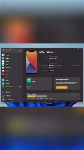 Unlock Your iPhone Secrets: Full Backup Guide with AltTunes! #shorts