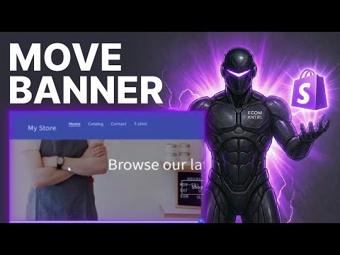 How to Adjust Move Banner Box and Button Position in Shopify (2026) | Theme Editor