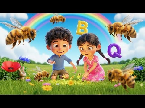 Bangla A to Z Alphabet Song | ABC Kids Rhyme | 3D Animation