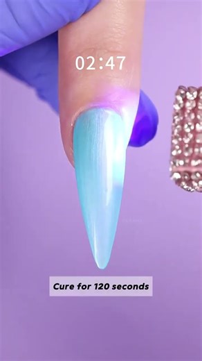 3-minute one-step gel nails 💅⏱️✨#OneStepGel #QuickNails #DIYNails #nailart