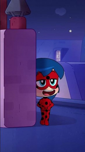 Will Ladybug find out? 🤫 Watch Miraculous Chibi full episodes on Youtube! #miraculousladybug #mlb
