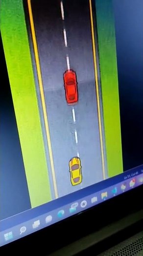 Create your car racing game in python 😱🔥 #shorts