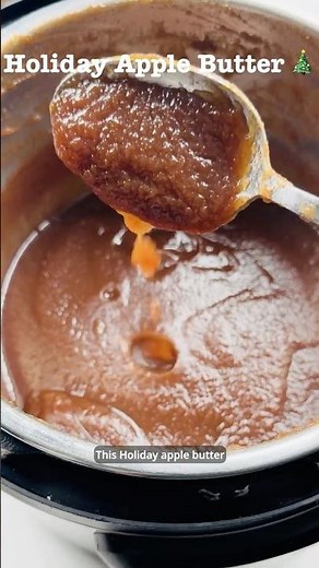 Perfectly Smooth Apple Butter 🍎 No Stir Needed!