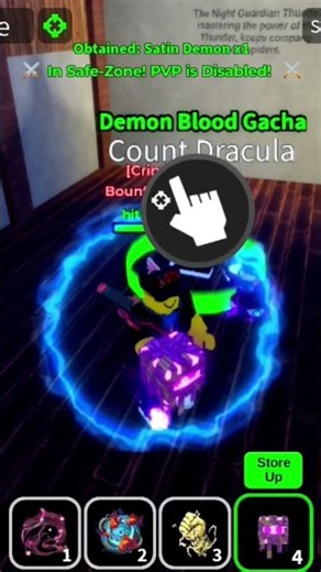 demon blade spin day 34 #roblox #demonblade #demonslayer