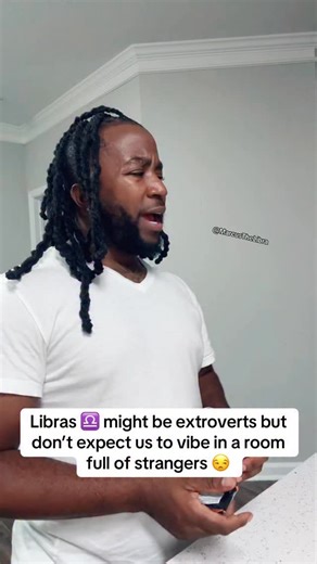 Libras ♎️ might be extroverts… but don’t expect us to vibe in a room full of strangers 😒 #MarcusTheLibra #TheZodiacGuy #LibraSeason #Libra #Facts #ExplorePage | Marcusthelibra