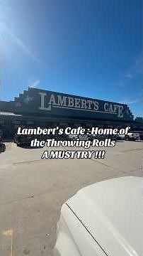 A MUST TRY RESTAURANT IN Branson, MO !!! Trust !!! #branson #lamberts #fypシ