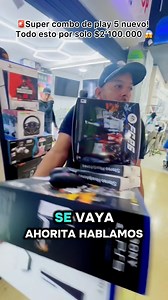 ¡Te traemos el combo más brutal de todo Medellín! PlayStation 5 desde $2’100.000 con más de 20 regalazos Llévatelo con FC26 por solo $80mil más... ¡y sí, te lo fío! #PS5 #playstation #fc26 | GameStop Medellin