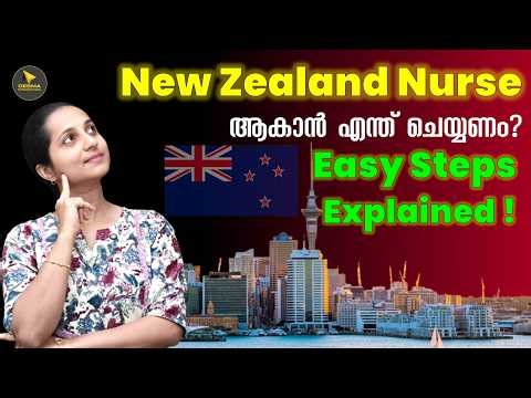 New Zealand Nursing Registration 2026 Malayalam | Step by Step Guide 🇳🇿 Become a Nurse in NZ