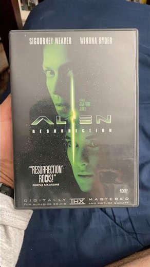 Alien resurrection dvd 1999 #youtubeshorts #alien #alienresurrection #physicalmedia #xenomorph