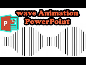 Wave animation in PowerPoint - Motion Graphic- How To Creating Wave Animation Scene with PowerPoint