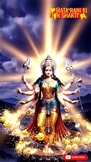 Mata rani ki teen shakti 🙏🙏🙏