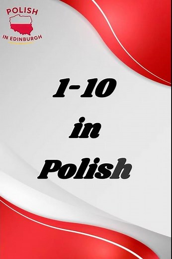 Learn to count in Polish. Part 1: from 0 to 10