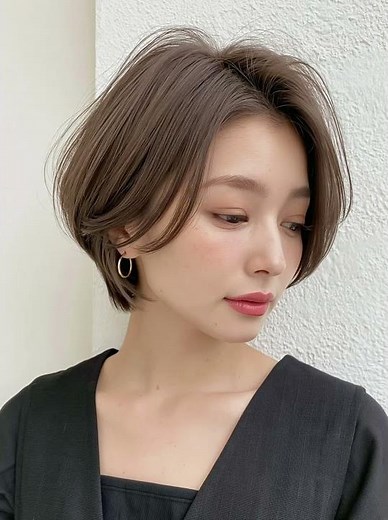 50代に教えたいショートボブ #ショートボブ #ショートヘア #50代ヘアスタイル #白髪ぼかし