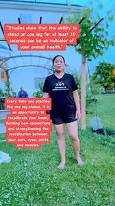 SENIORS!! Practice your single leg standing for optimal balance and safety #physicaltherapy #seniors #everyone #balance #reels | Doc H.