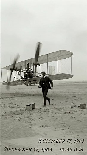 The Flight That Shocked the World #wrightbrothers #aviation #1903