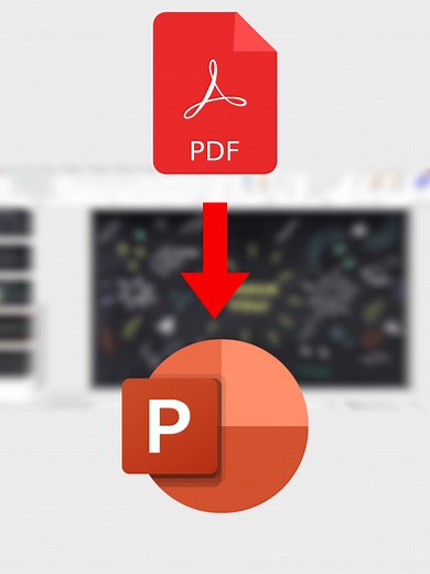 Convert PDF to Professional PowerPoint Presentation