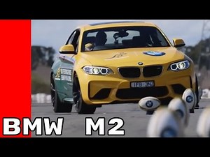 BMW M2 - Rugby Team Driving and Throwing Challenge
