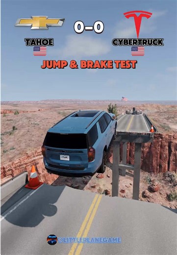 Chevrolet Tahoe vs Tesla Cybertruck Acceleration Test