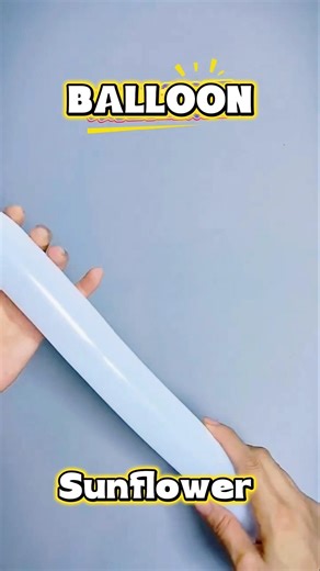Balloon sunflower #diy #craft