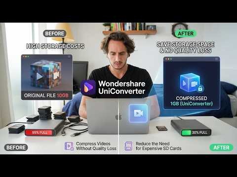 How to Compress Video Files to Save Storage Space When SD Cards Are Too Expensive