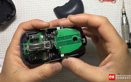 【帝亿电竞】罗技M515无线鼠标拆解及微动更换视频教程