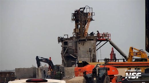 NASASpaceflight on Instagram: "Time-lapse of the 5 day scrapping of Suborbital Pad B and with that the sun has set on the Sub Orbital Launch & Testing Site at Starbase, as workers prepare to build a second Orbital Launch pad, and testing moving to Masseys. Sub Orbital Pad B was used for the following tests: - Testing and the launch of SN9 & SN11 - Testing including static fire of S20, S24, S25, S26, S28. S29, and S30"