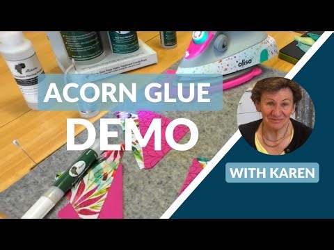 Acorn Glue Demonstration - How to get perfect seams?