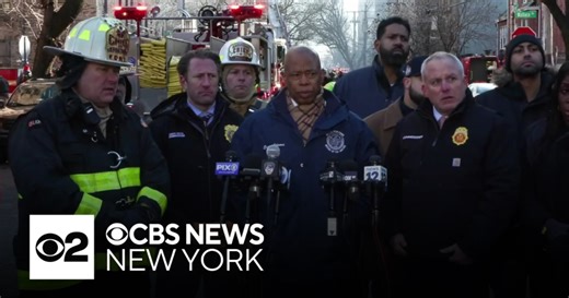 NYC officials at scene of Bronx fire | Full news conference