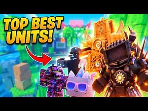 TOP BEST UNITS to Get in Slop Tower Defense Roblox