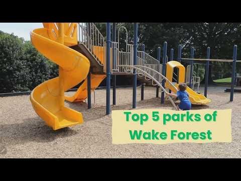 Top 5 Parks In Wake Forest, North Carolina