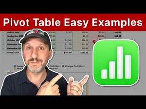 Learn How To Use Pivot Tables In Numbers By Example