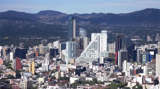 【1080P+航拍】墨西哥 墨西哥城 市中心