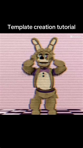 Springtrap Edit Template Tutorial