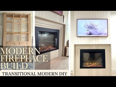 Modern Transitional Fireplace Build | Primary Bedroom Makeover | 2025 House to Home Update