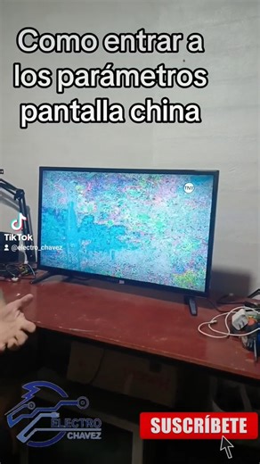 Cómo entrar a los parámetros de una pantalla led #electronicafacil