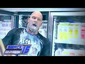 "Stone Cold" Steve Austin brawls with Booker T inside a grocery store