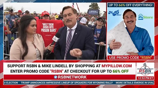 Use PROMO CODE "RSBN" for the best savings on mypillow.com! | Right Side Broadcasting