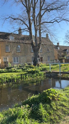 Perfect Morning in Lower Slaughter ☀️ Spring in the Cotswolds