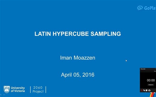 latin hypercube sampling(LHS) - Iman Moazzen