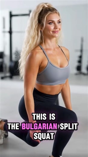Bulgarian Split Squat – Perfect for strong legs & glutes 💪