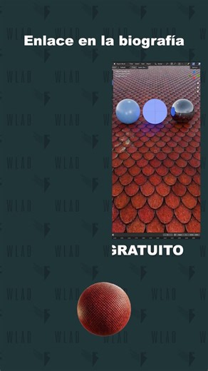 ¡Materiales gratis!, listos para tus renders. Enlace en la biografía. #3d#blender#archviz#render#pbr