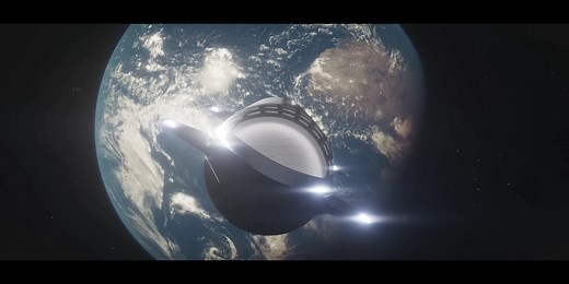 SpaceX科幻宣传片：星舰的火星之路