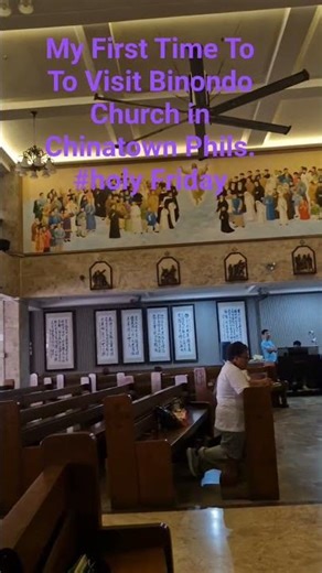 First Time to To Visit China Town Binondo Church # Holy Friday # Visita Inglesia #travel 4-3-2026